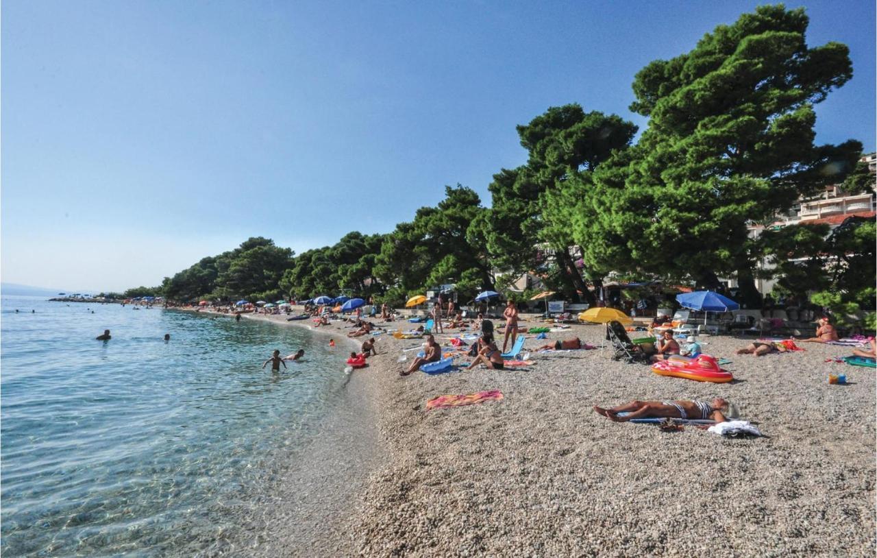 Lovely Apartment In Brela With House Sea View Dış mekan fotoğraf